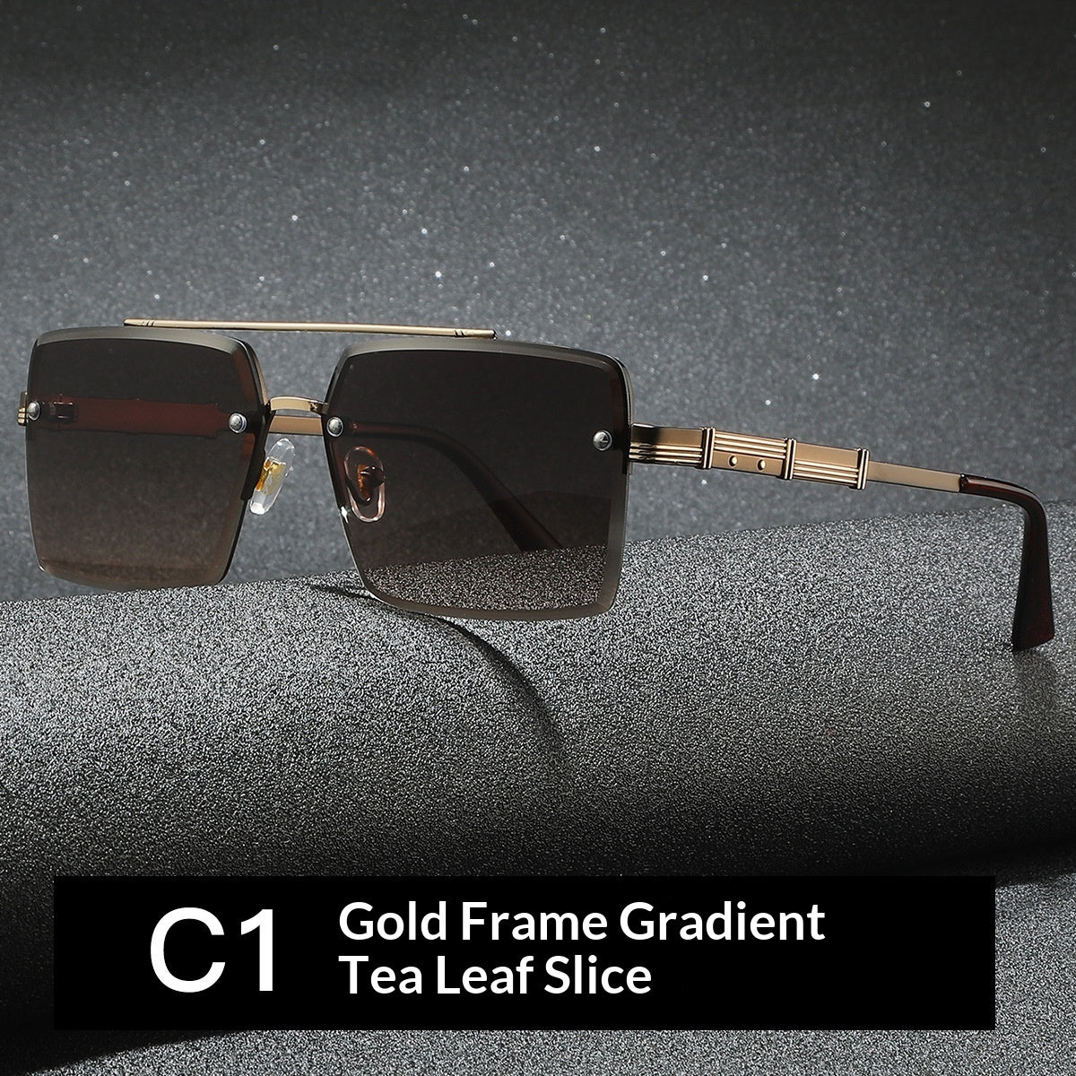 Mens Vintage Versatile Driving Sunglasses