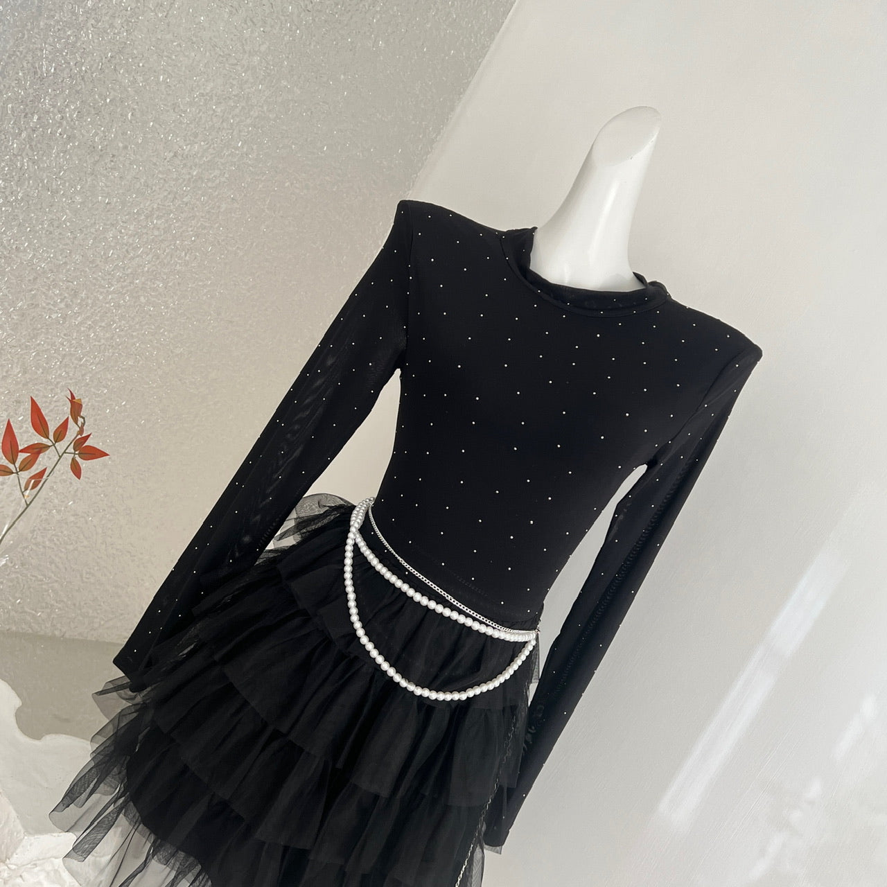 Sparkly Rhinestone Accents Delicate Rhinestone Embellishments Add A Luxurious Shine, Perfect For Catching The Light At Birthday Parties And Evening Events