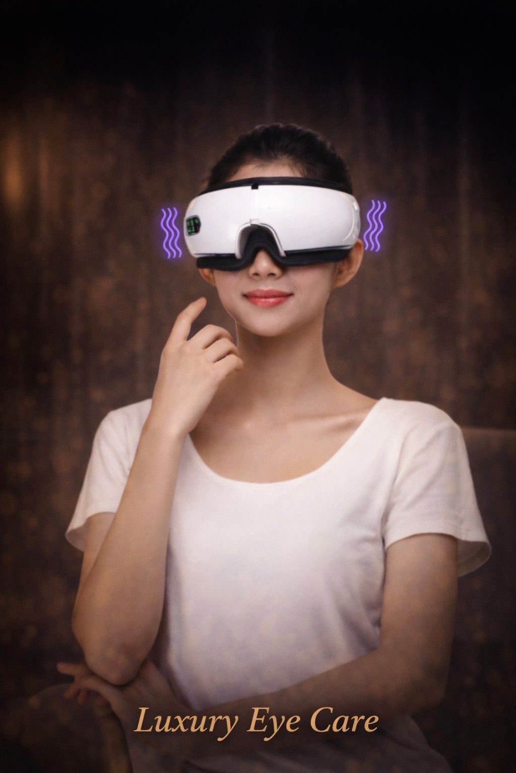 Eye Massager Air Pressure Eye Massager Hot Compress Massage Eye Mask