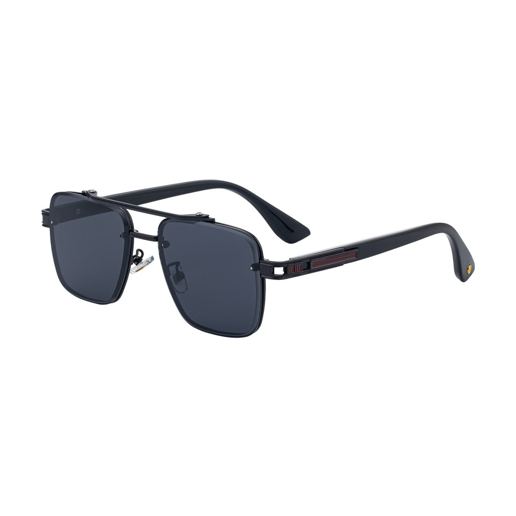 Mens Fashionable Square-frame Sunglasses