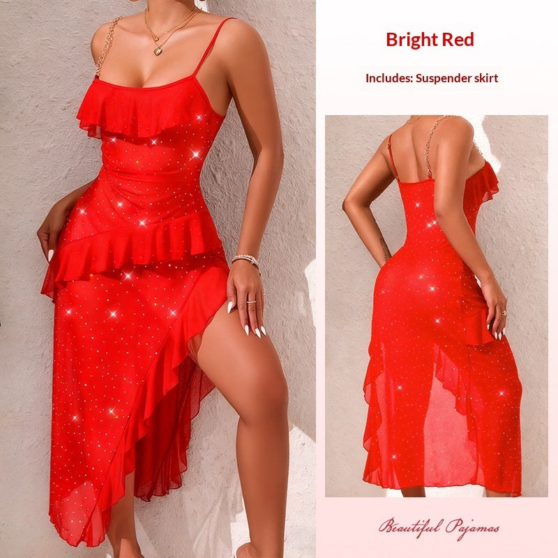 Sexy Sheer Nightgown That Exudes Allure And Elegance