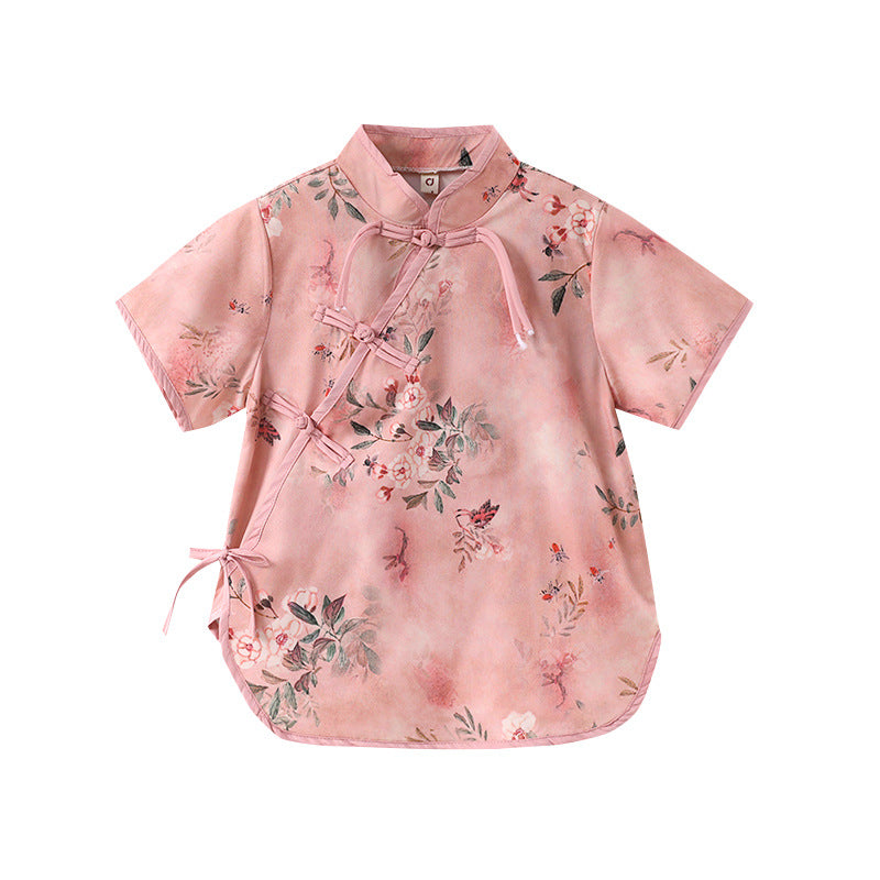 Chinese Style Design Childrens Outfit Set