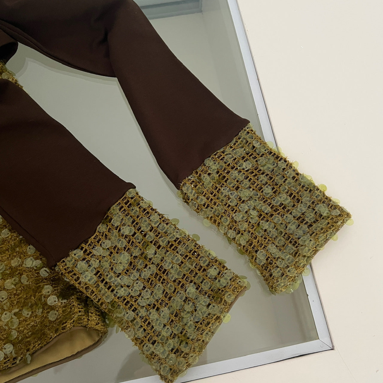 Women's Knit Bodycon Fake Two-Piece Dress Deep Winter Y2K Hot Girl Birthday Club Outfit