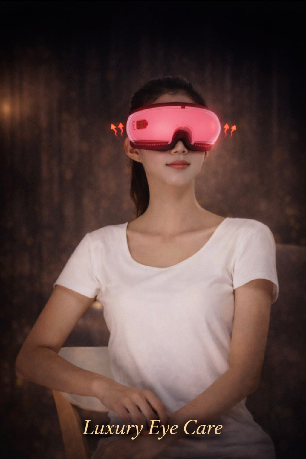 Eye Massager Air Pressure Eye Massager Hot Compress Massage Eye Mask