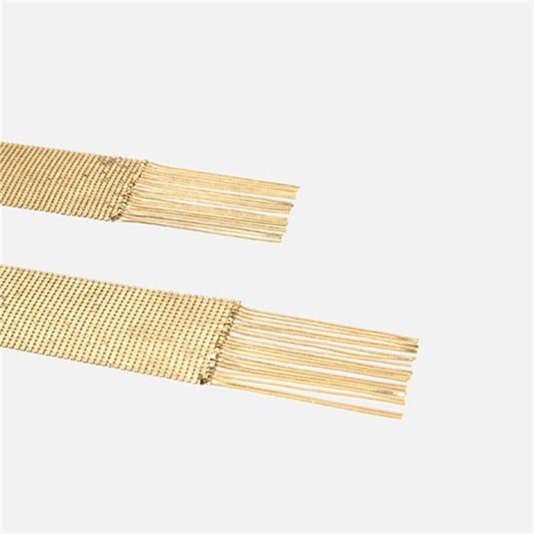 New Exaggerated Textured Mesh Scarf