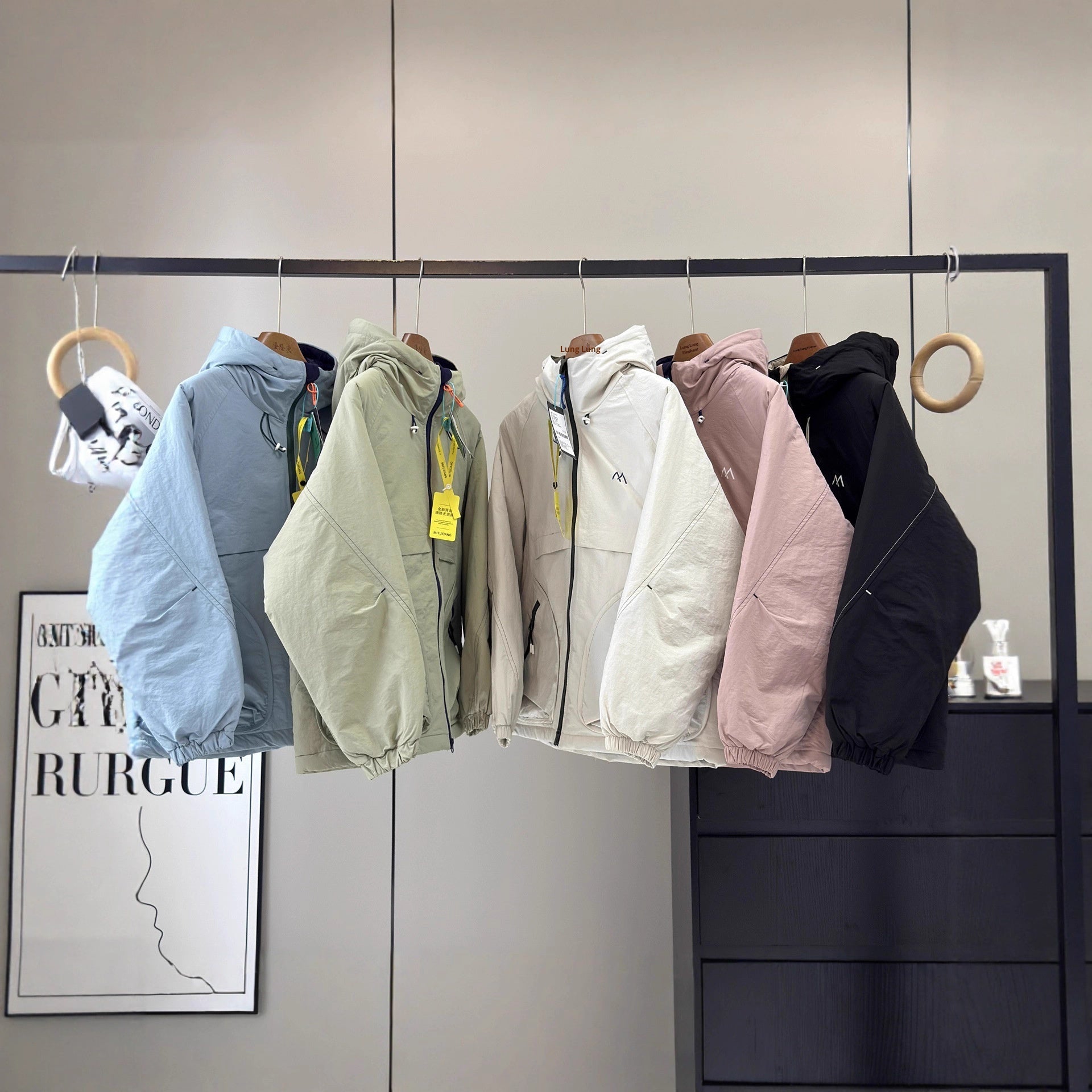 Lightweight Warm And Waterproof Outdoor Mountain-style Quilted Hooded Jacket