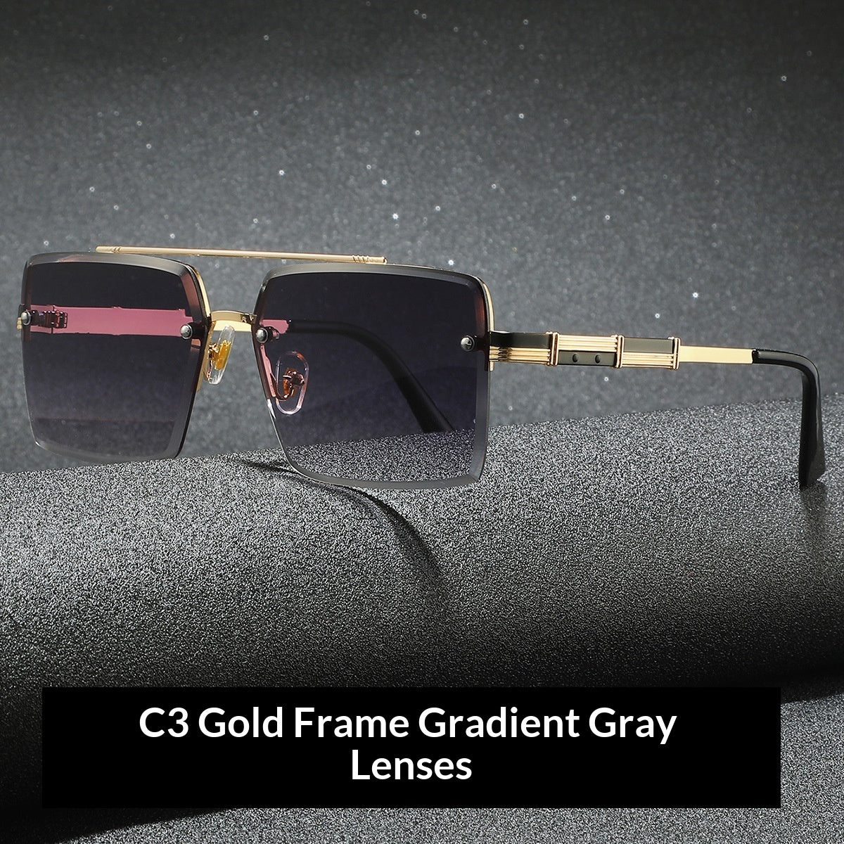 Mens Vintage Versatile Driving Sunglasses