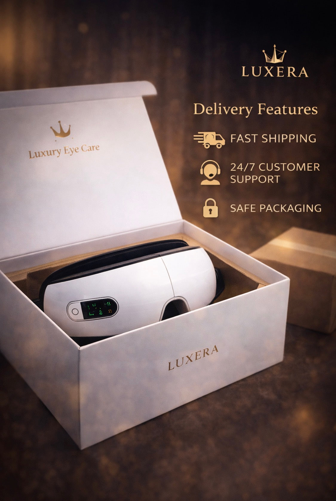 Eye Massager Air Pressure Eye Massager Hot Compress Massage Eye Mask