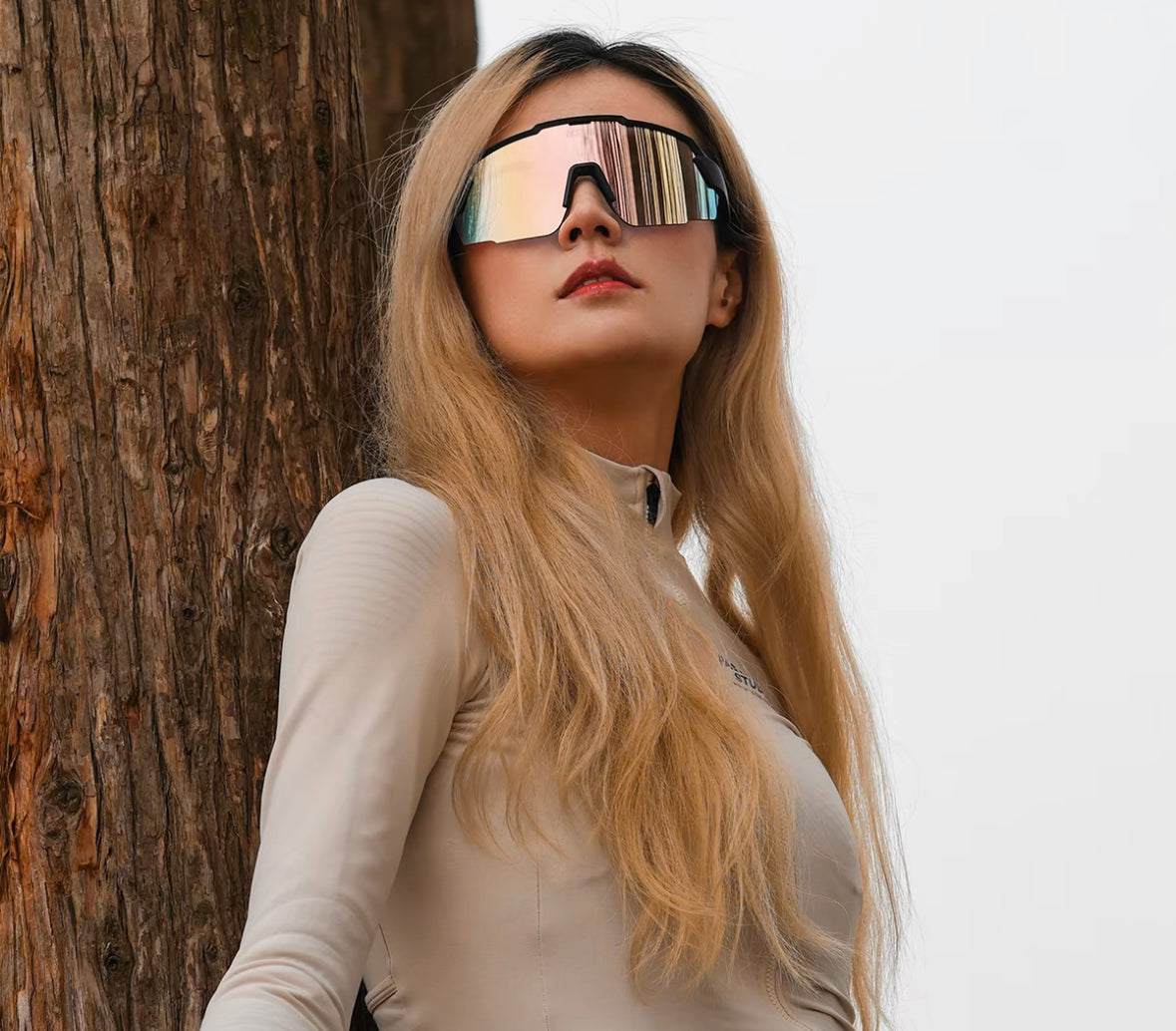 Lijia Imported EMS High Elasticity Flexible High-definition Outdoor Sports Mirror 2372