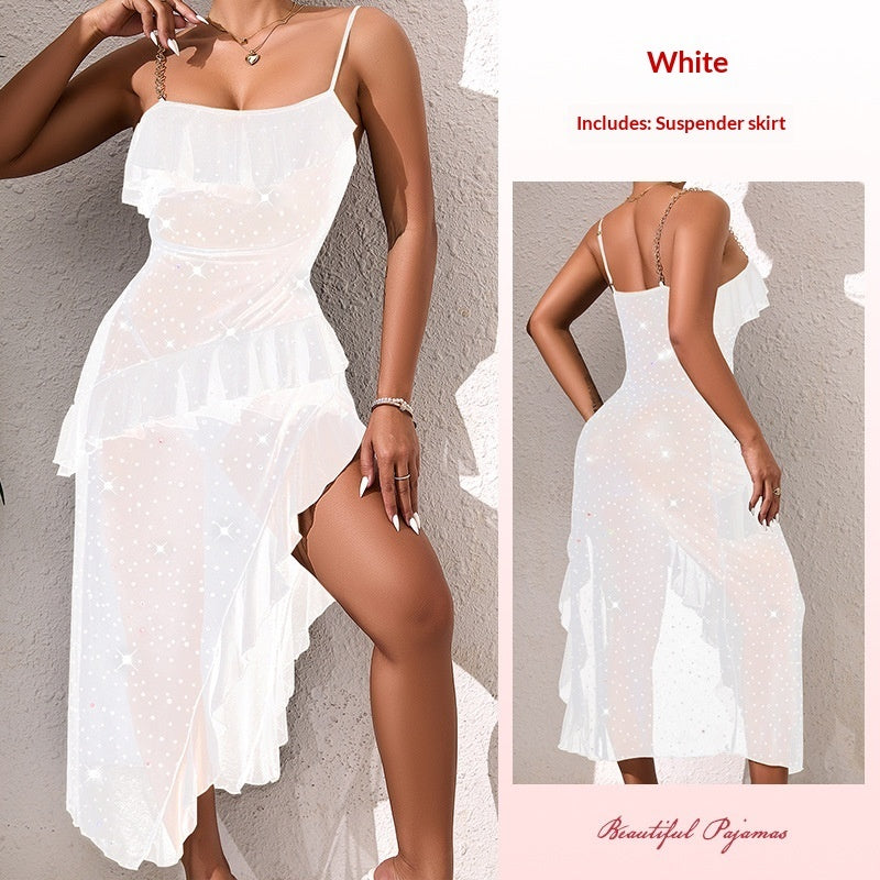 Sexy Sheer Nightgown That Exudes Allure And Elegance