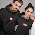 Fashionable Unisex Solid-color Hooded Sweatshirt For Couples